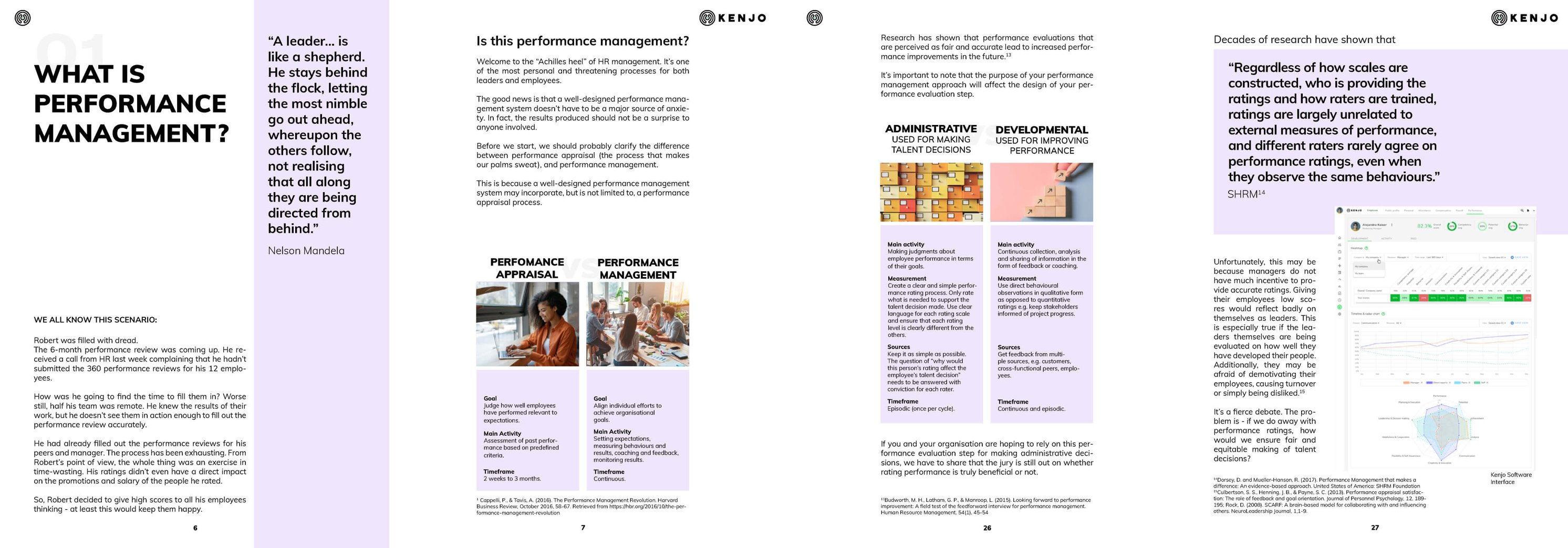 HR manager’s guide to performance management: Download ebook | Kenjo