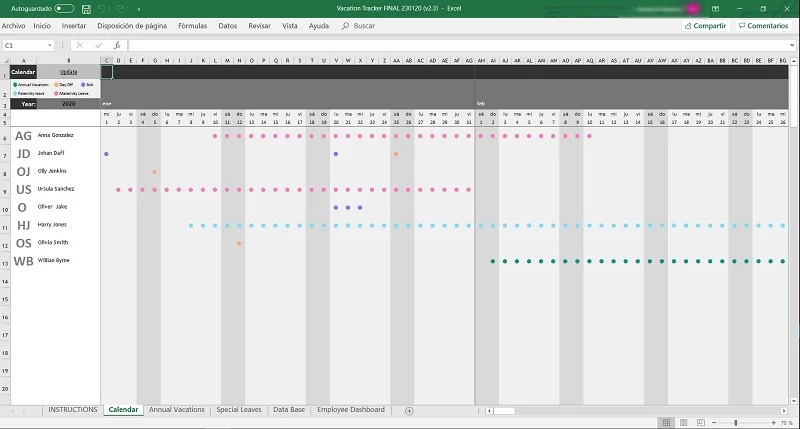 manpower planning excel template