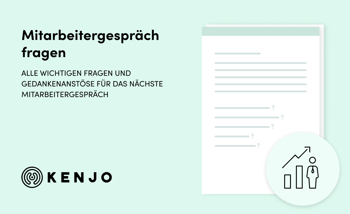 Mitarbeitergespräch fragen Kenjo CTA Vorschau